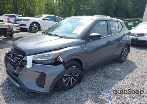 2021 Nissan Kicks S Xtronic Cvt из США, поврежденный, VIN 3N1CP5BV7ML526586